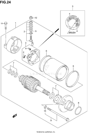 Starting Motor Schematic