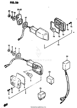 Turn Signal Lamp Schematic
