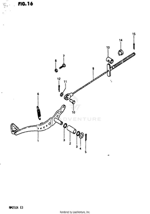 Rear Brake Schematic