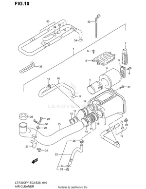 Air Cleaner Schematic