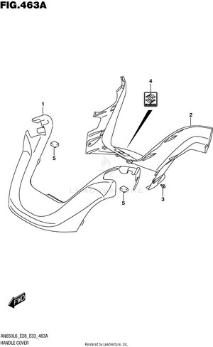Handle Cover Schematic