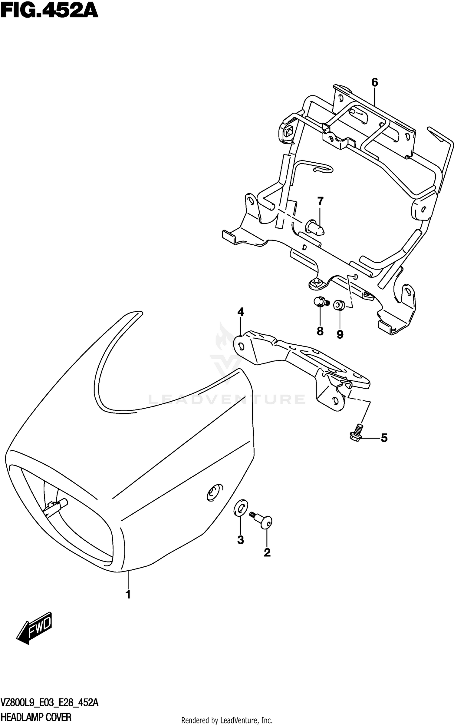 HEADLAMP COVER