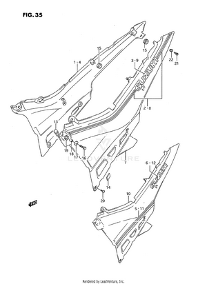 Frame Cover (model J/k) Schematic