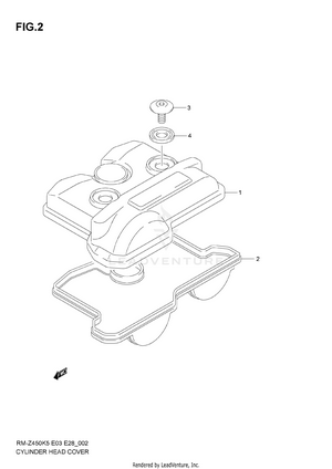 Cylinder Head Cover Schematic