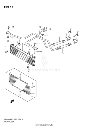 Oil Cooler Schematic
