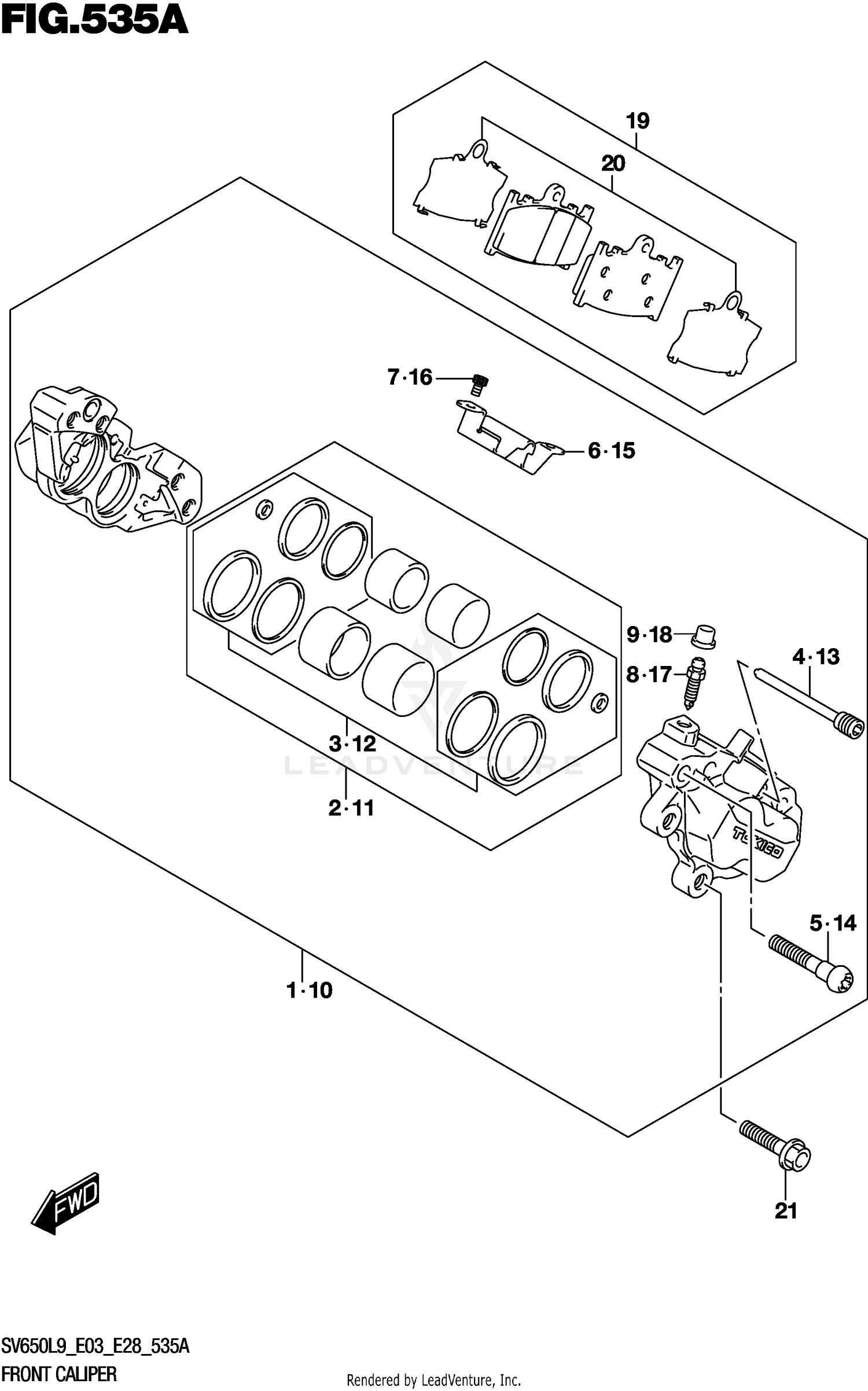 FRONT CALIPER