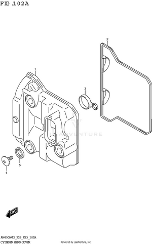 Cylinder Head Cover Schematic