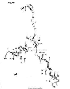 Front Brake Horse Schematic