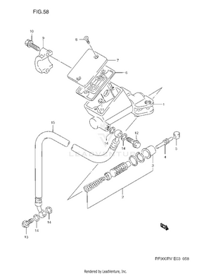 Clutch Master Cylinder Schematic