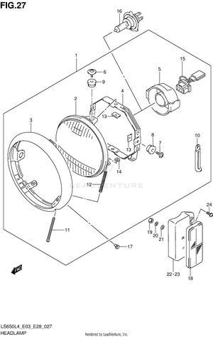 Headlamp Schematic