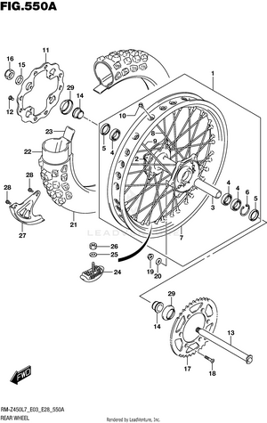 Rear Wheel Schematic
