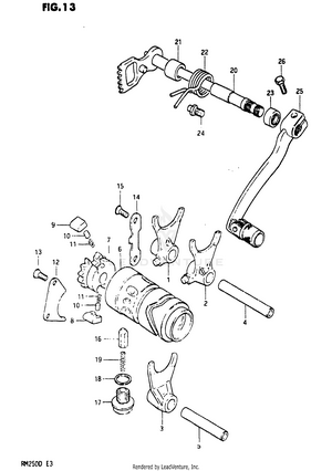 Gear Shifting (model Z) Schematic