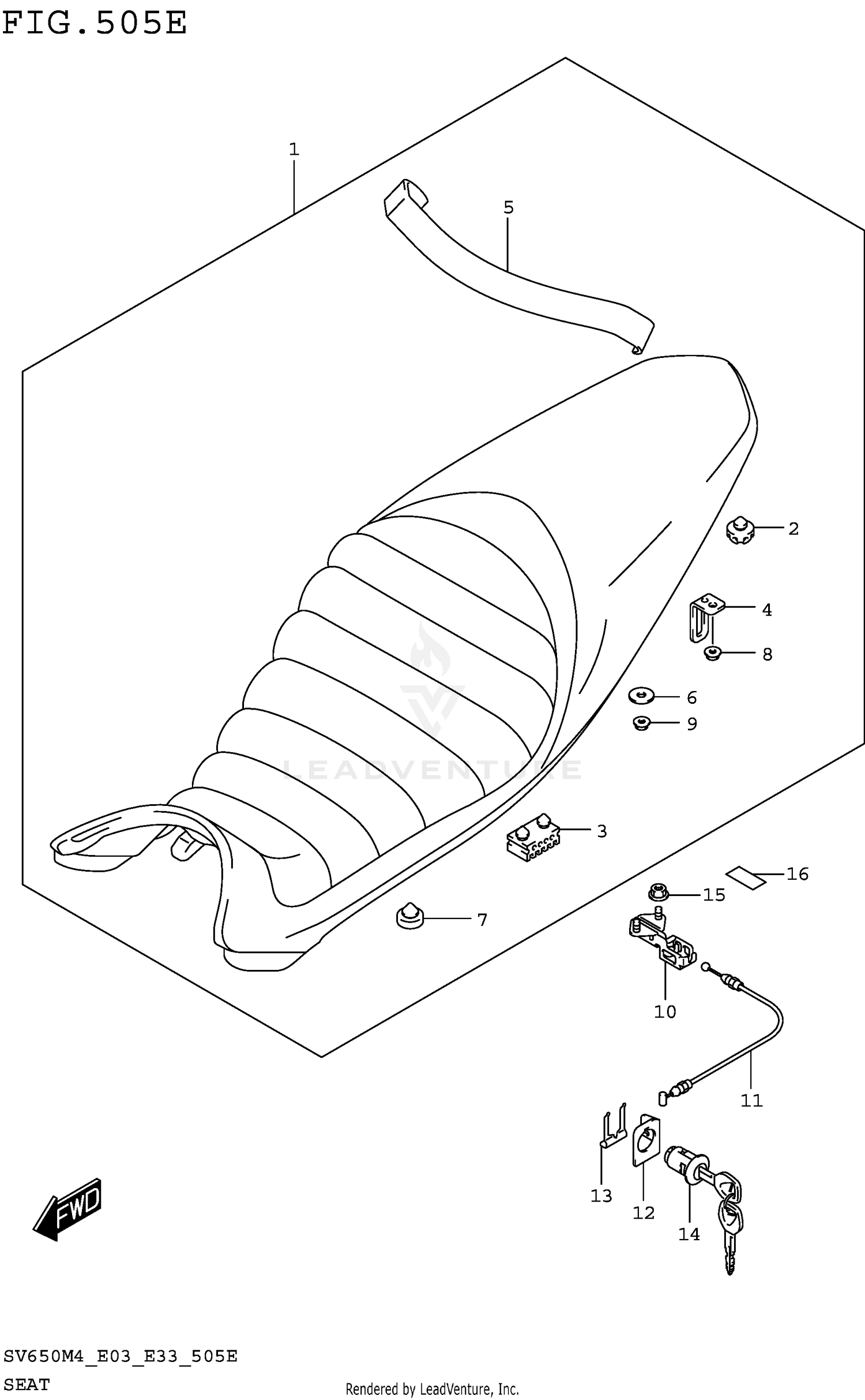 SEAT (SV650XAM4 E28)