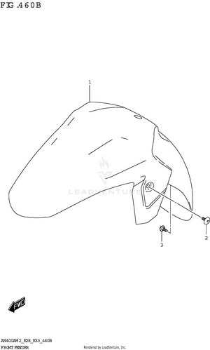 Front Fender Schematic