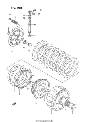 Clutch (model R/s/t) Schematic