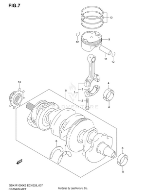 Crankshaft Schematic