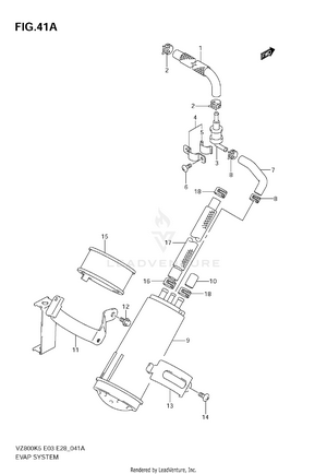 Evap System (model K9) Schematic