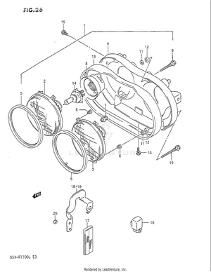 Headlamp Schematic