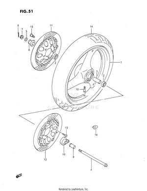 Front Wheel Schematic