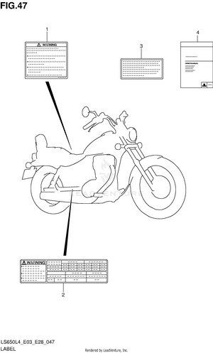 Label (ls650l4 E03) Schematic
