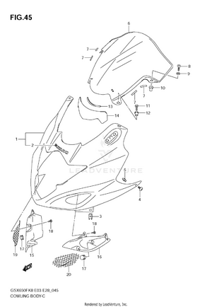 Cowling Body Schematic