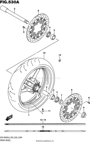 Front Wheel Schematic