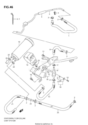 Evap System (e33) Schematic