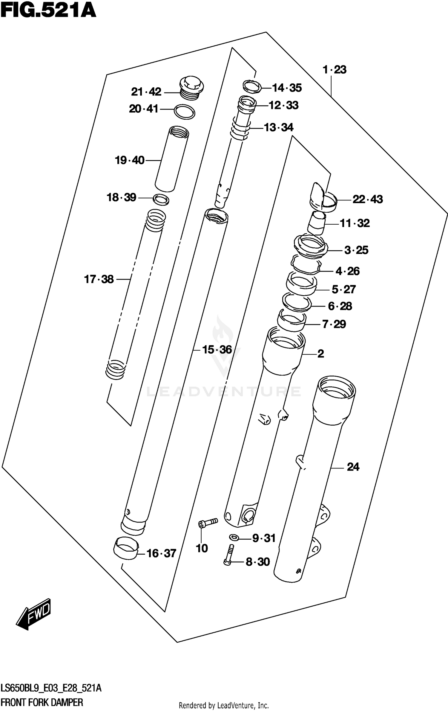 FRONT FORK DAMPER