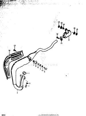 Muffler (rm50c) Schematic