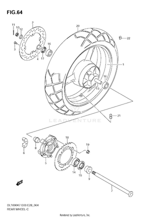 Rear Wheel Schematic