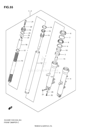 Front Damper Schematic