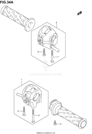 Handle Switch (sv1000k3) Schematic