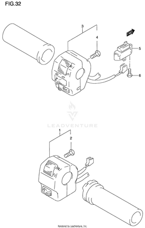 Handle Switch Schematic