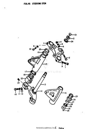 Steering Stem Schematic