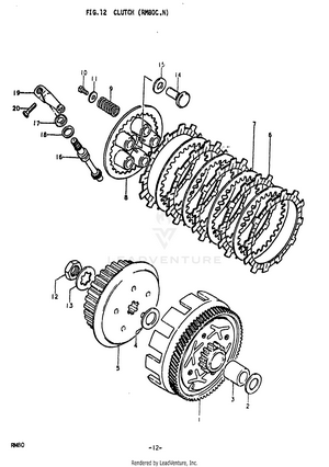 Clutch (rm80c Schematic
