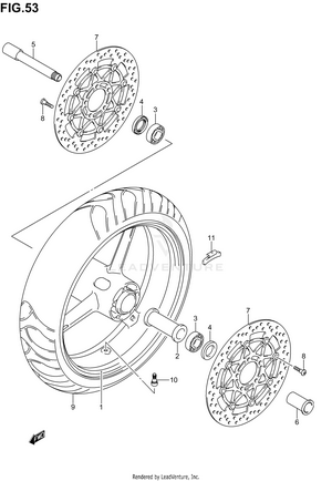 Front Wheel Schematic