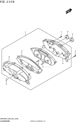 Speedometer (e28) Schematic