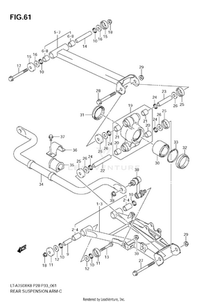 Rear Suspension Arm Schematic