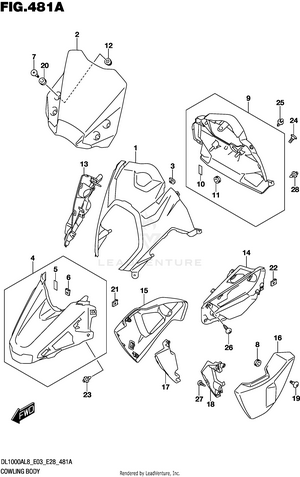 Cowling Body Schematic