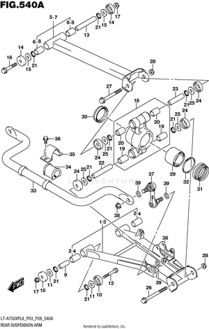 Rear Suspension Arm Schematic