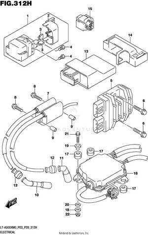 Electrical (lt-a500xpzm0 P28) Schematic