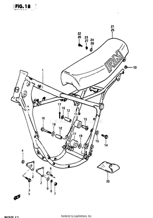 Frame - Seat Schematic