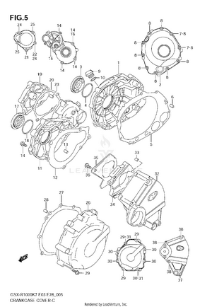 Crankcase Cover Schematic