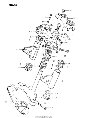 Steering Stem (model T Schematic