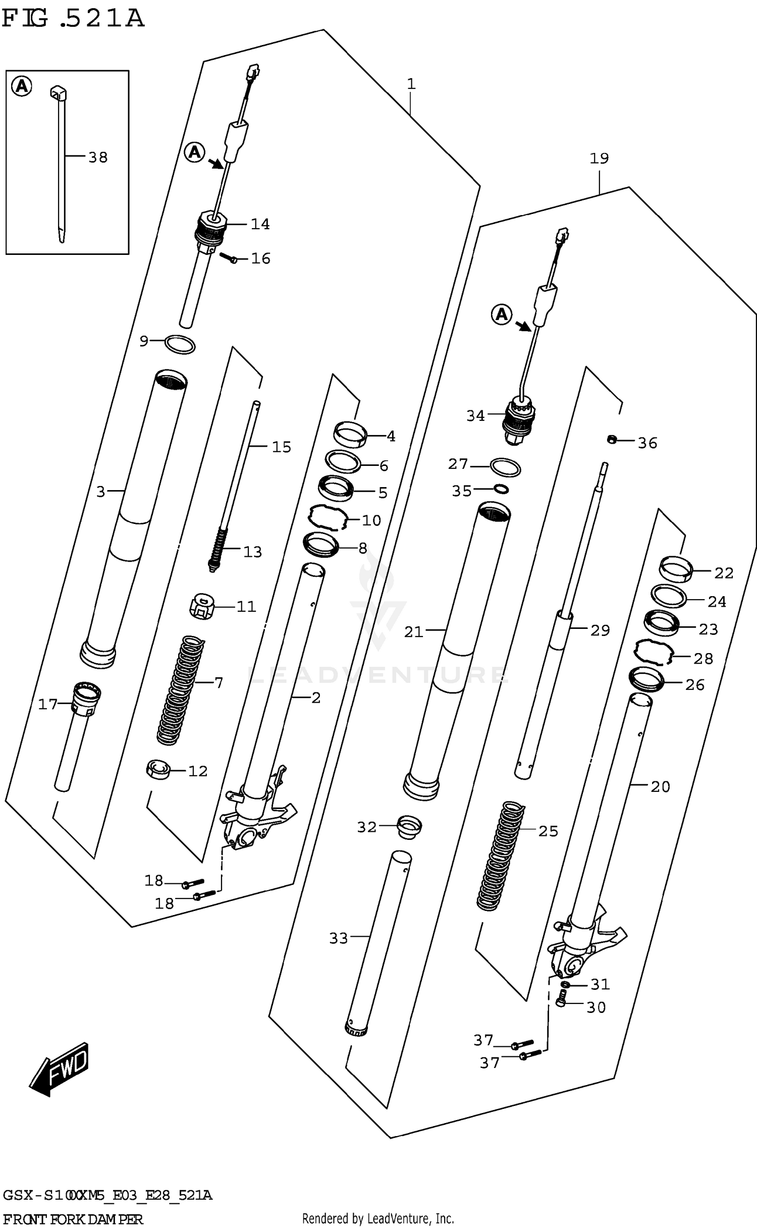 FRONT FORK DAMPER