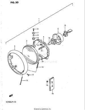 Headlamp Schematic