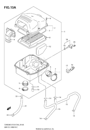 Air Cleaner (model K7) Schematic