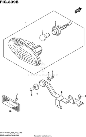 Rear Combination Lamp (lt-a750xpbl7 P28) Schematic