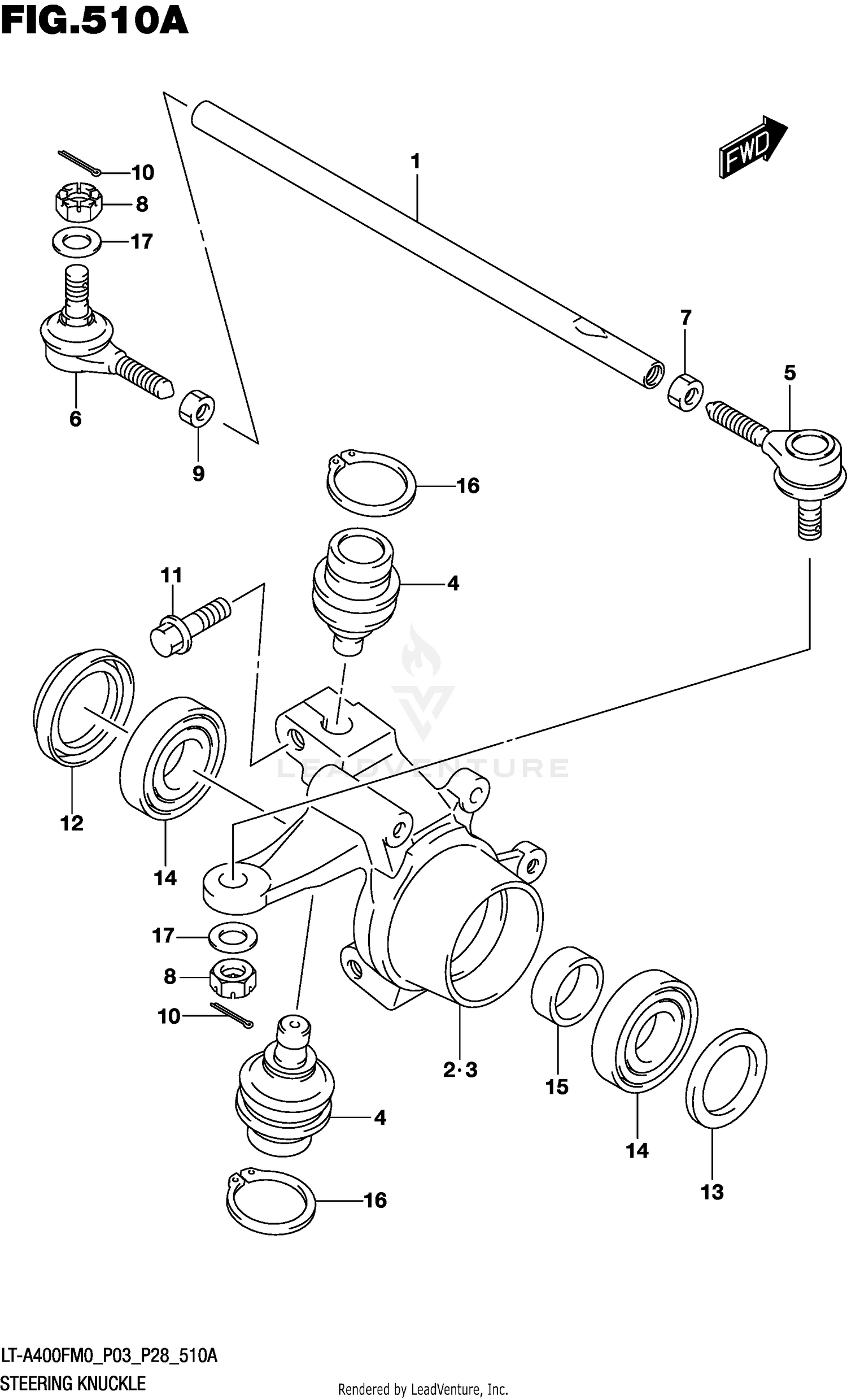 STEERING KNUCKLE