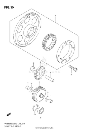 Starter Clutch Schematic